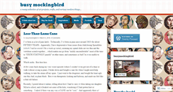 Desktop Screenshot of busymockingbird.com